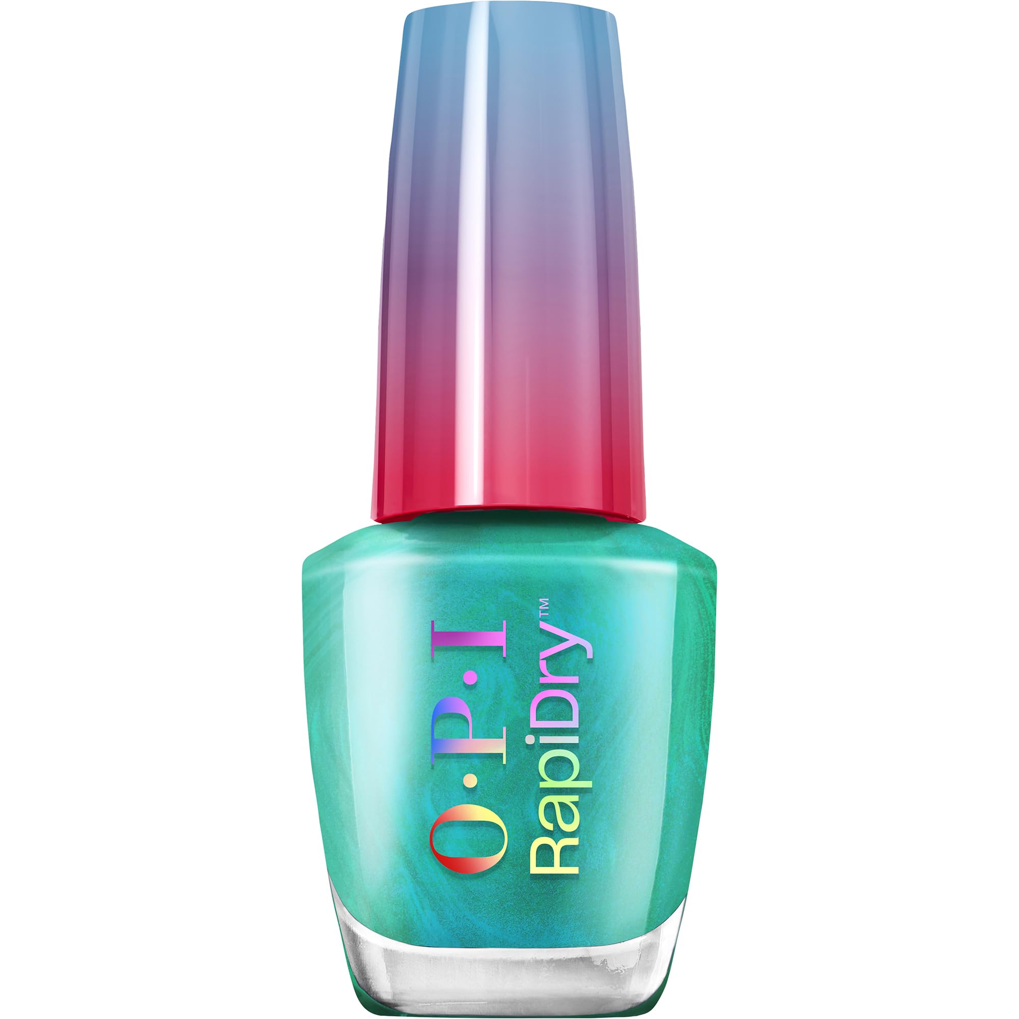 OPI RapiDry Quick Dry Nail Lacquer - Semi-sheer & Opaque Blue & Grey Shimmer Nai