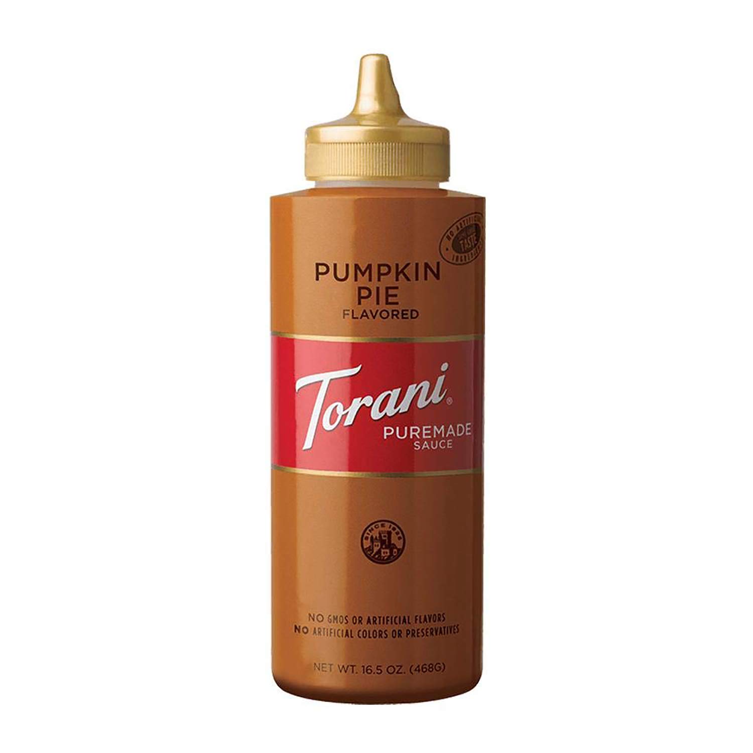 Torani Puremade Pumpkin Pie Squeeze Sauce, 16.5 Fluid Ounce, 468 g (Pack of 1)