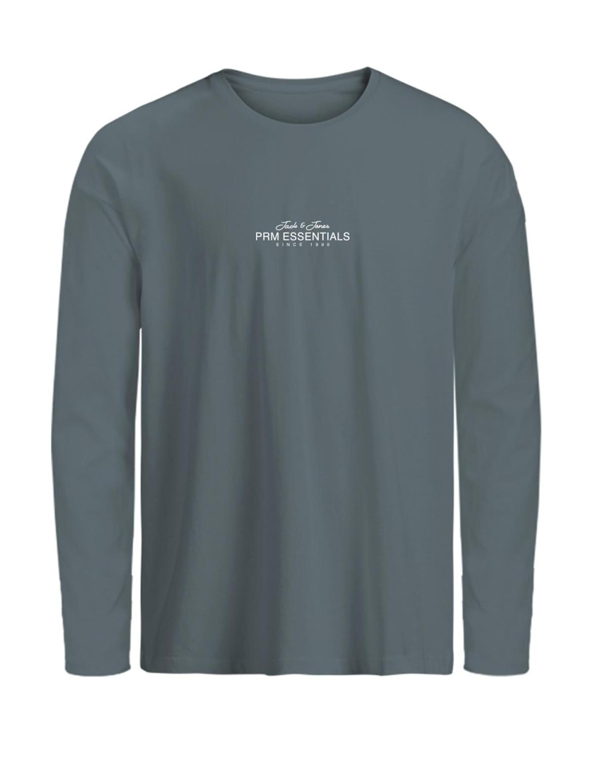 JACK & JONES Jprblacasper LS Tee Fst Men's