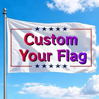 Custom Flag,Personalize Your Flag Photo Logo for outdoor Business Indoor | High Definition Print,Fade Resistant Flag,Durable Polyester,Gift,Business Advertising,customizable flag,drapeau personnalisé
