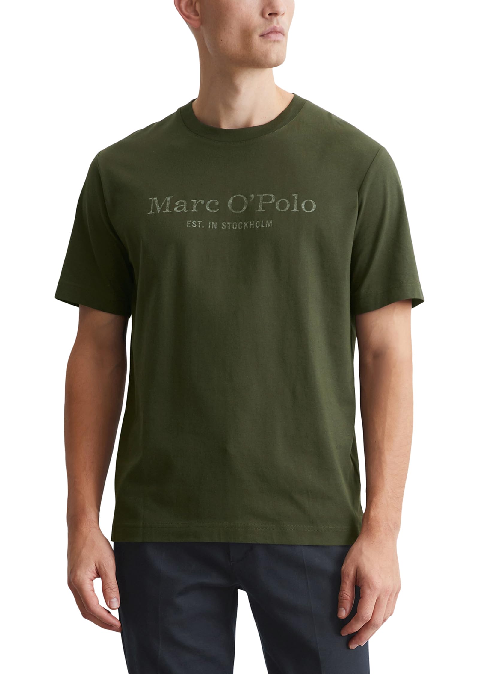 Marc OPolo Men's T-Shirt in Organic Cotton Basic