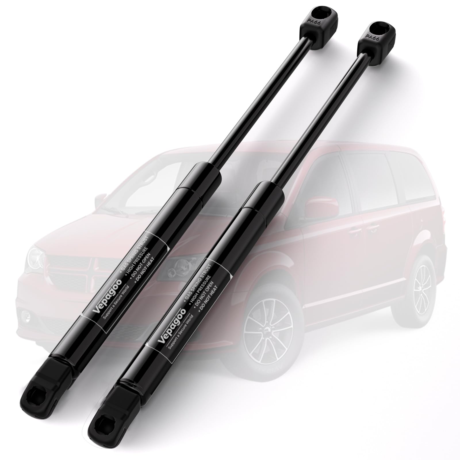 Vepagoo 6257 Hatch Liftgate Struts for T & C, Grand Caravan 2008-2020 | 2‑Pack D