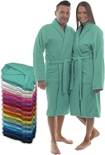 LEBENGOOD Bathrobe for Men and Women Soft Terry Cotton