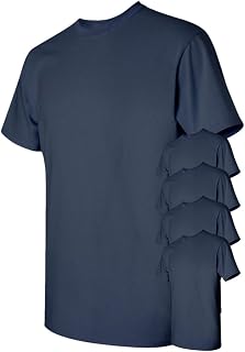 Gildan Men's Heavy Cotton T-Shirt 5 Pack