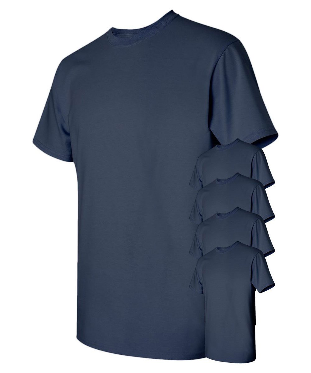 Gildan Men's Heavy Cotton T-Shirt 5 Pack