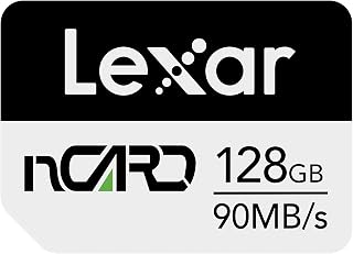 Lexar nCARD NM Card 128 GB, Up to 90 MB/s Read, Up to 70 MB/s Write, Nano Memory Card for Huawei Mobile Phones, Smartphones (LNCARD-128AMZN)