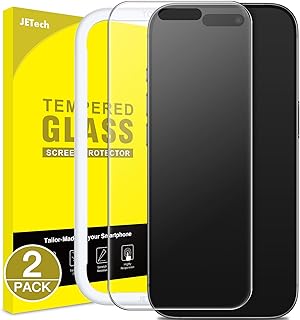 JETech Matte Screen Protector for iPhone 18 Pro Max/17 Pro Max, 2-Pack