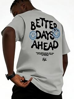 Mens Graphic T-Shirt, Printed Short Sleeve T Shirt, Casual Cotton Top XS-XXL
