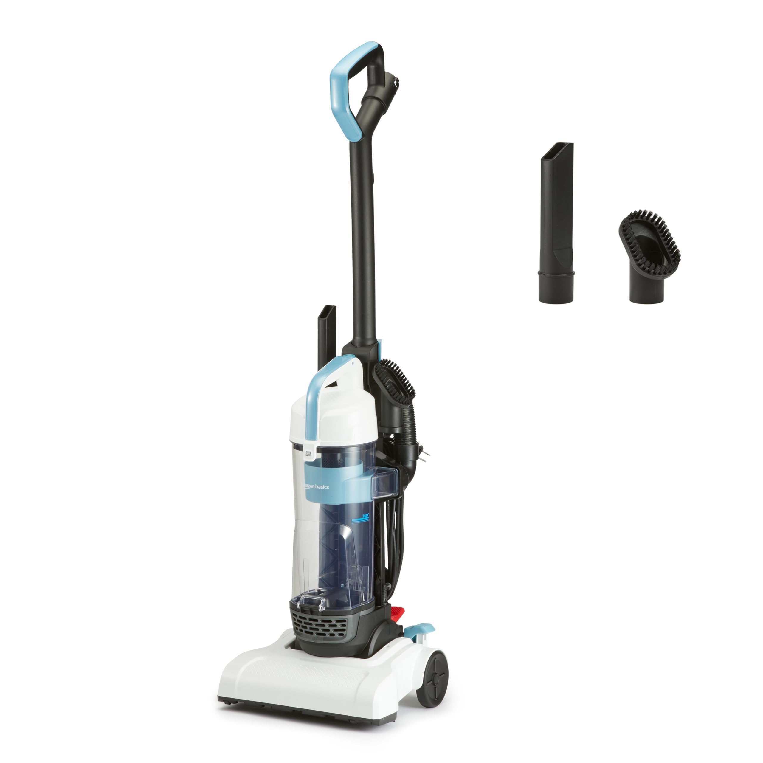 Amazon Basics Upright Bagless Vacuum Cleaner for Carpet and Hard Floors, Washabl