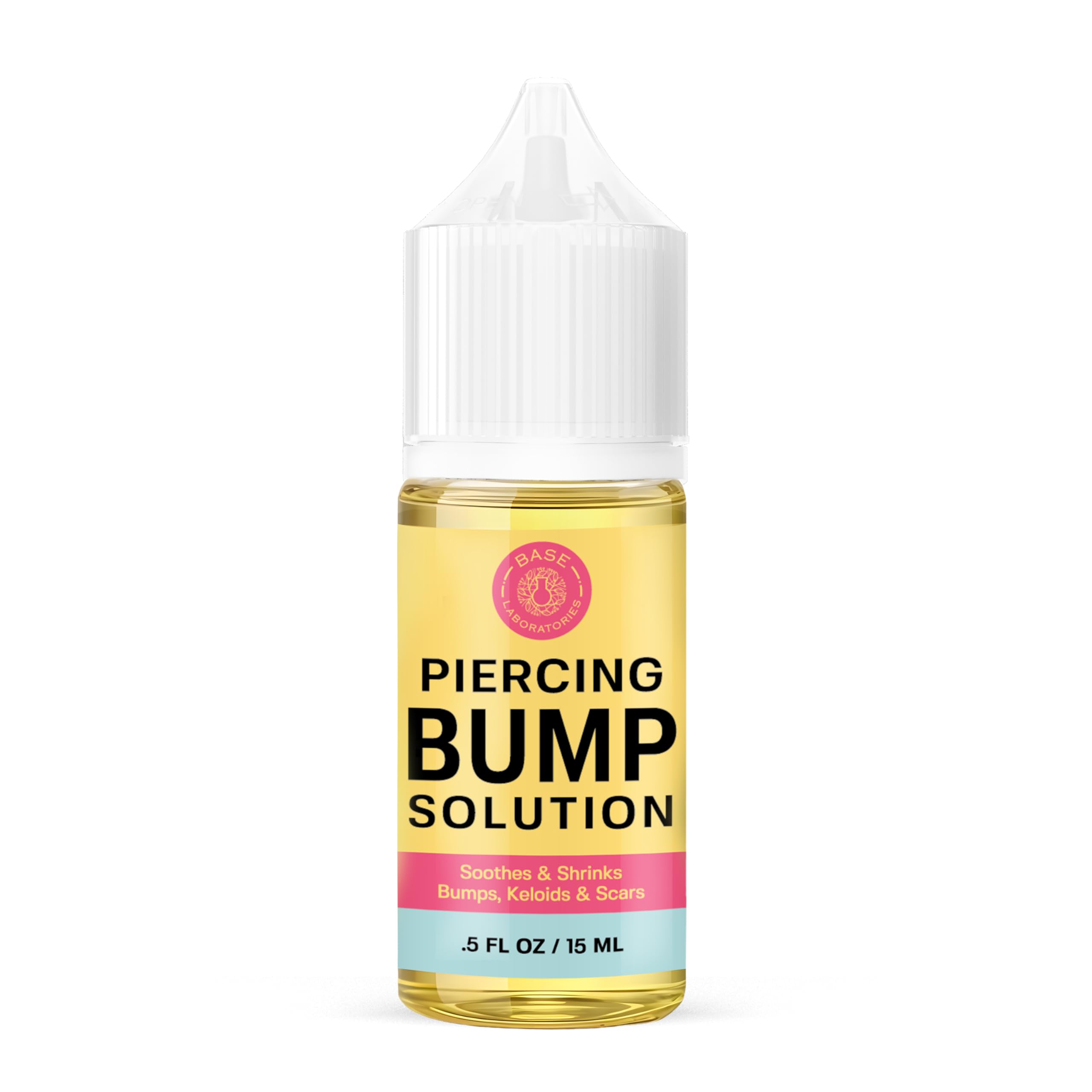 BASE LABORATORIES Piercing Bump Solution & Keloid Bump Removal | Soothing Pierci