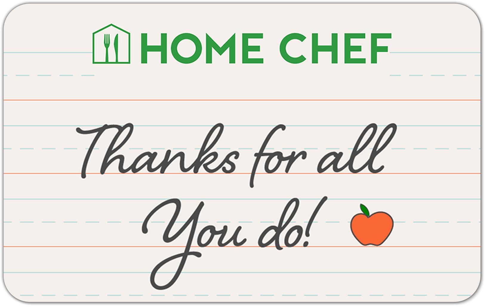 Home Chef eGift Card