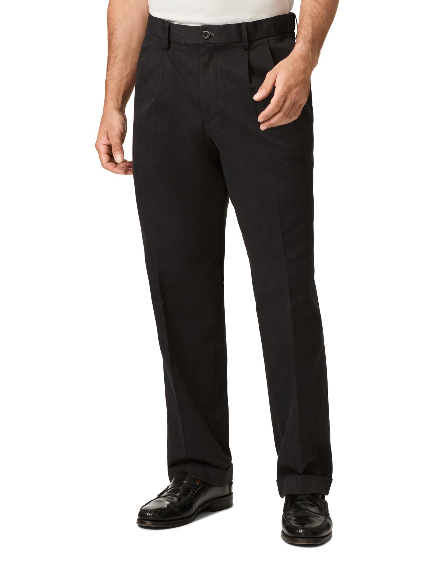Dockers - Comfortable Fit New Signature Khaki Trousers D4 - Pleated Men's Trouse
