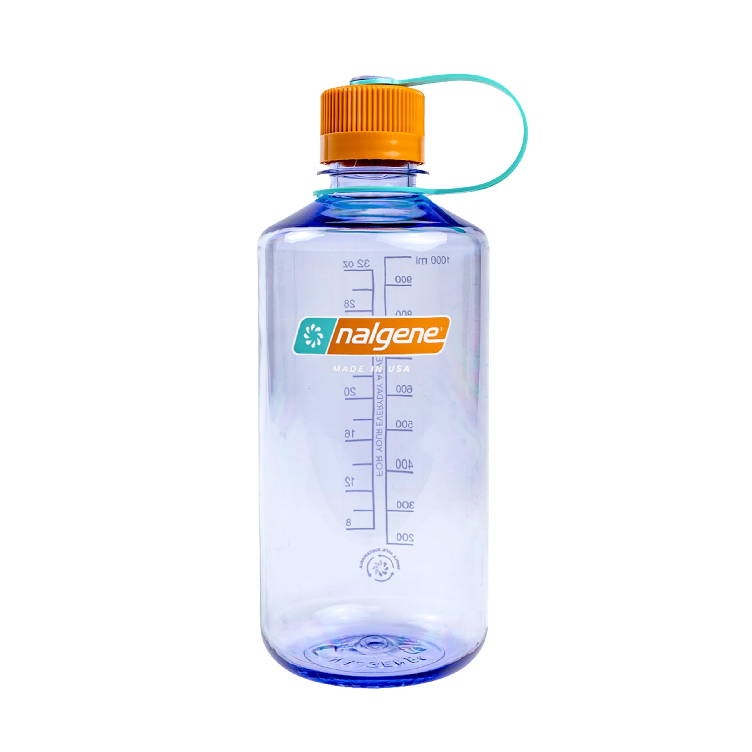 Nalgene 32 oz Narrow Mouth Water Bottle, Amethyst | BPA-Free, Durable & Lightwei