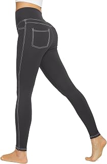 G4Free Women's Trousers with Pockets High Waist Bootcut Jeans Elastic Style Sports Trousers Casual Workout Dress Small/Normal/High