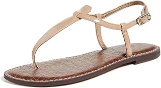 Sam Edelman Womens Gigi Open Toe Casual Leather Flip Flops [並行輸入品]