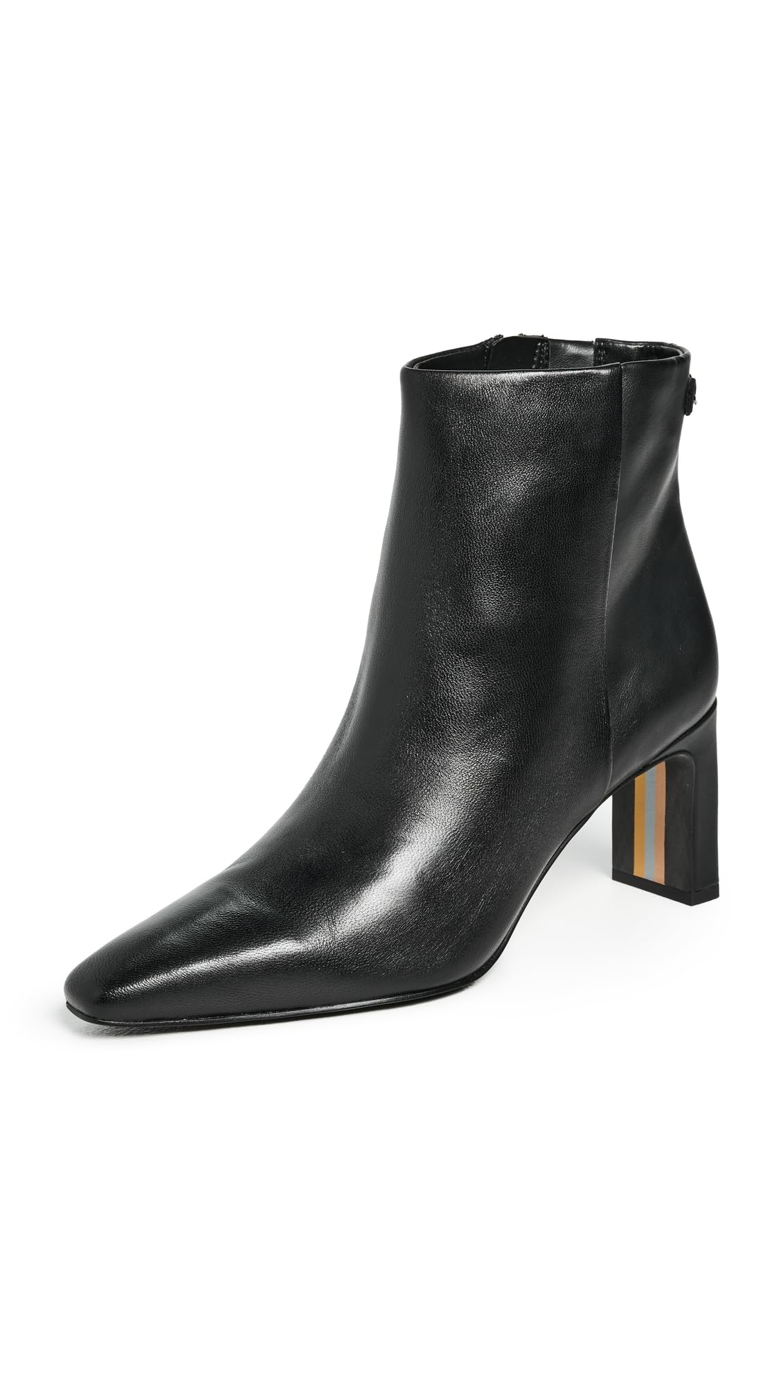 Sam Edelman Women's Saige Ankle Boots, Black Leather, 12