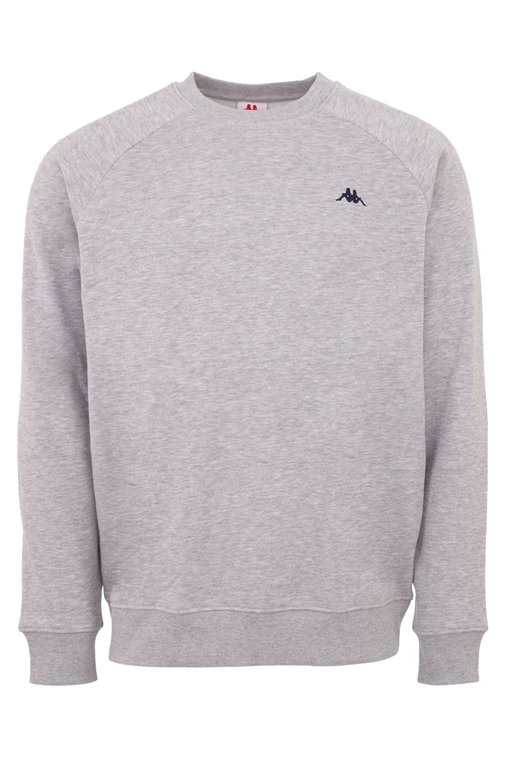 Kappa Vauke Unisex Cotton Sweatshirt, Sports and Leisure Sweatshirt, Blue, Grey,