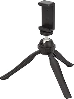 HAKUBA H-EPGMHS-BK 4977187106541 Mini Tripod, Epod, Grip, Mobile Holder Set, Black, Mini Tripod That Can Also Be Used As Grip, Smartphone Adapter Included, Selfie, Commemorative Photography, Smartphone Tripod