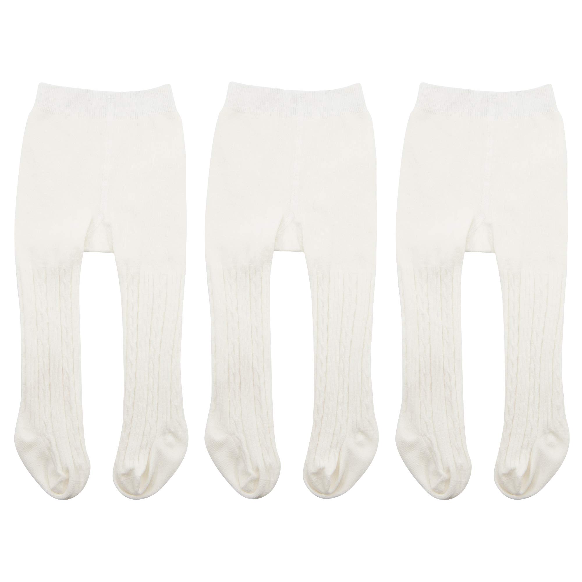 Zando Cable Knit Toddler Tights Baby Seamless Leggings Girls Stockings
