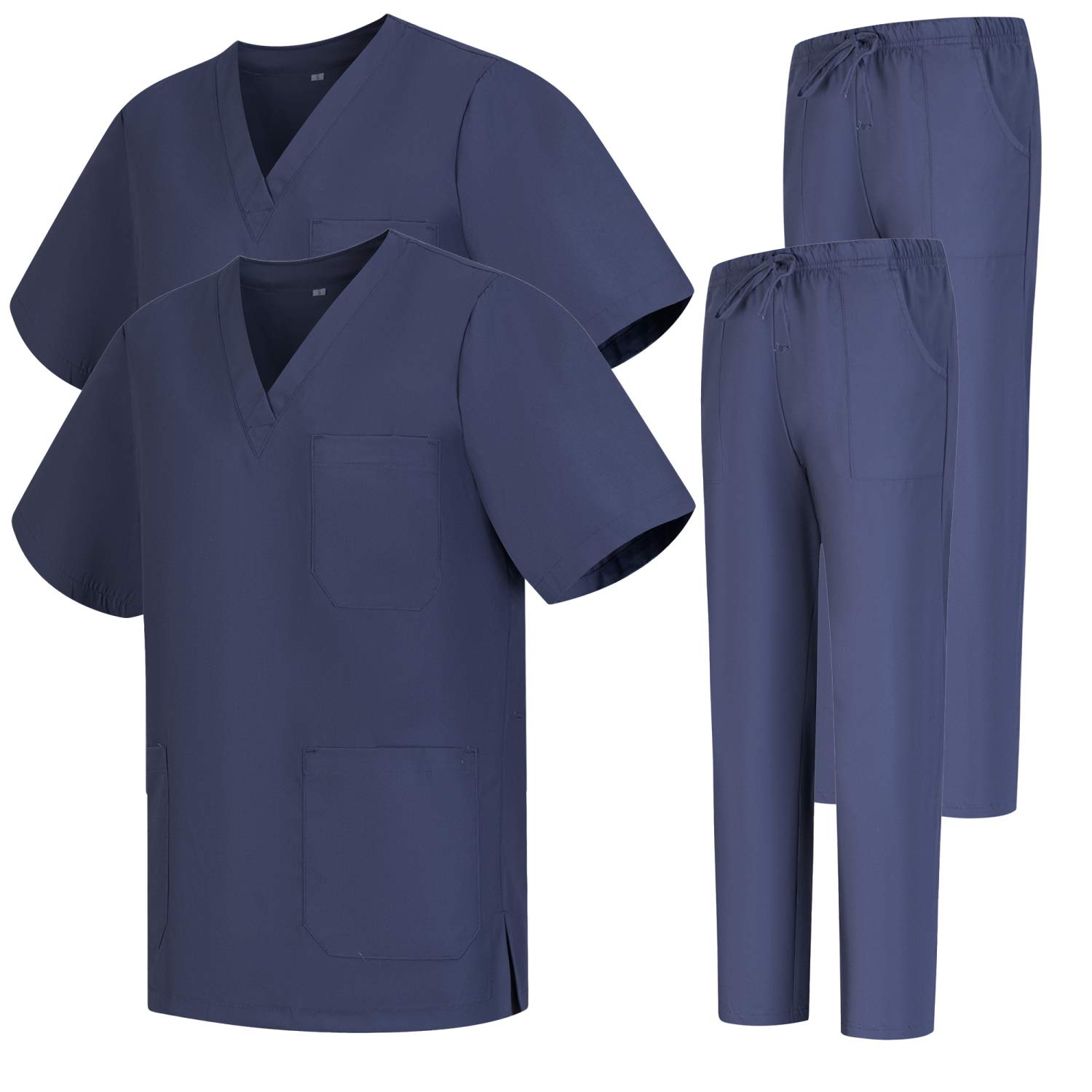 MISEMIYA - Pack * 2 Pcs – Unisex Sanitary Jacket and Trousers Medical Sanitary U
