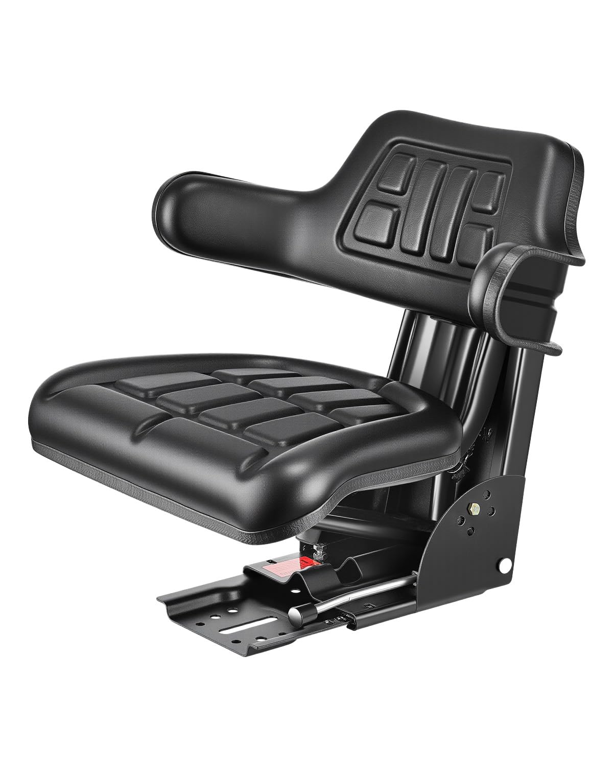 VEVOR Universal Forklift Seat, Waterproof Tractor Suspension Seat with Adjustabl