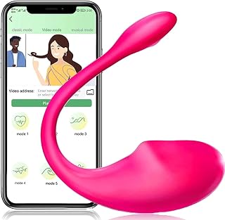 Rose Toy for Women, Washable and Rechargeable Licking Pleasure Mini Remote with App Control with 9 Modes Relaxing Soft Item TD-J-6-4