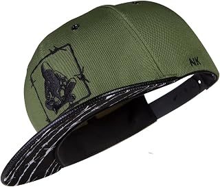 Nebelkind Snapback-Cap Men Women Barbed Wire, OneSize, Base-Cap, Size Adjustable, Unisex, Trendy, Streetwear Style, Baseball Cap with Straight Peak, Retro