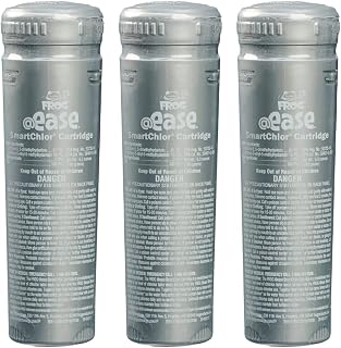 Frog @Ease in-Line SmartChlor Replacement Chlorine Cartridge 3-Pack up to 600 gallons; Hot Tub Sanitizer with No Cyanuric Acid