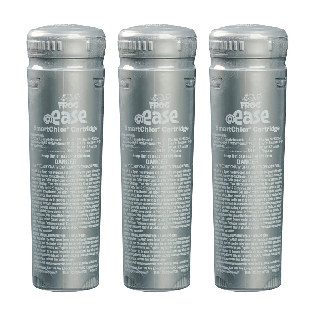 Frog @Ease in-Line SmartChlor Replacement Chlorine Cartridge 3-Pack up to 600 ga