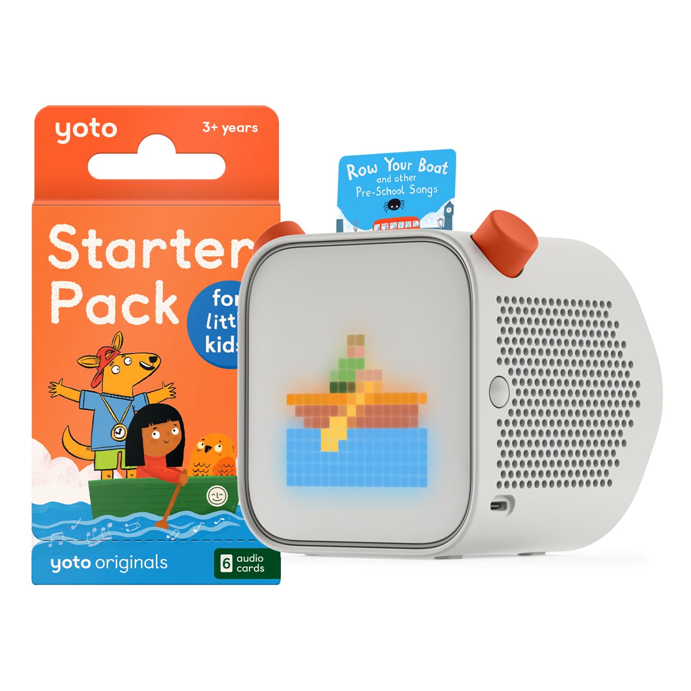 YOTO Player (3rd Gen.) Kids Audio Player + Little Kids Pack, Ages 3+ | Kids audi