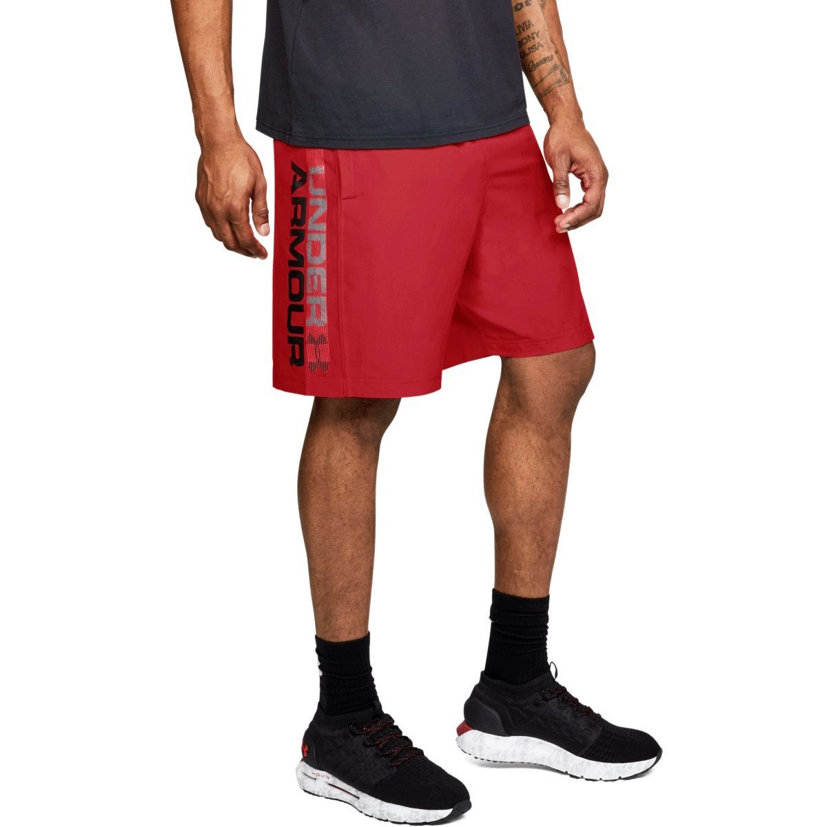 Under Armour Woven Graphic Wordmark Men's Shorts, Ultralight and Breathable, Com