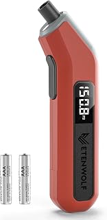 ETENWOLF Digital Tyre Pressure Gauge 3-200 PSI, Industrial Tyre Gauge | Calibrated to ANSI B40.7,Grade 2A ±0.5%,Replaceable AAA Batteries,High Accuracy Industrial-Grade Tyre Pressure Measurement