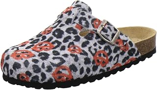 AFS-Schuhe 26900 Women's Fleece Slippers Comfortable Warm Warm Slippers Made in Germany