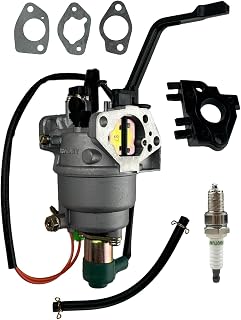 TURBOTUNITY Generator Carburetor Kit for Champion Predator Generac | 420cc 439cc 459cc 11hp 13hp GX390 6500 8750 9000 5500 7000 8000 7500 9500 Watts