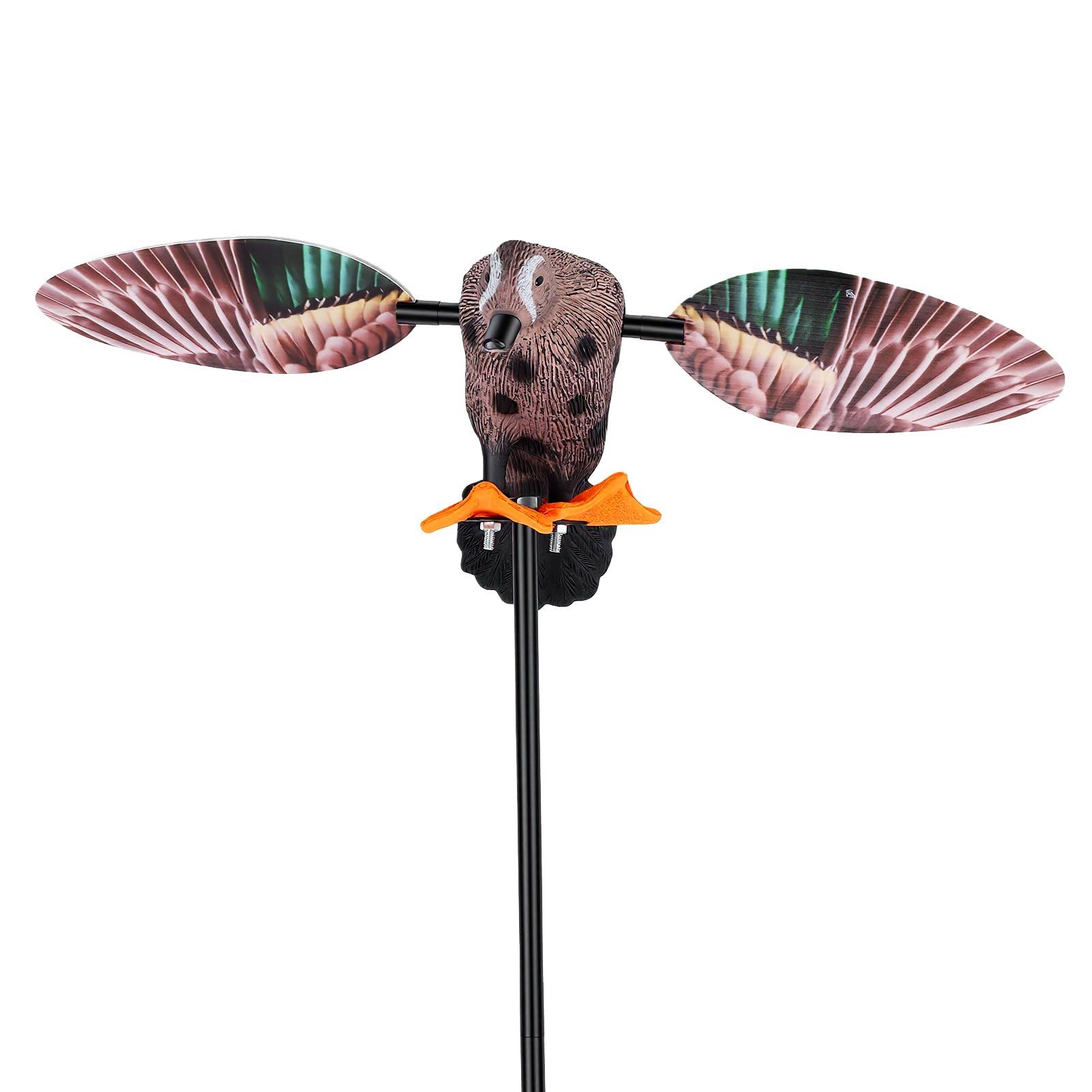 Asixxsix Remote Control Duck Decoy with Flapping Wings | Weather Proof Paint Met