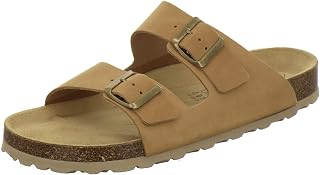 AFS-Schuhe, 3100 Men's Comfortable Leather Sandals for Home and Work Made in Germany