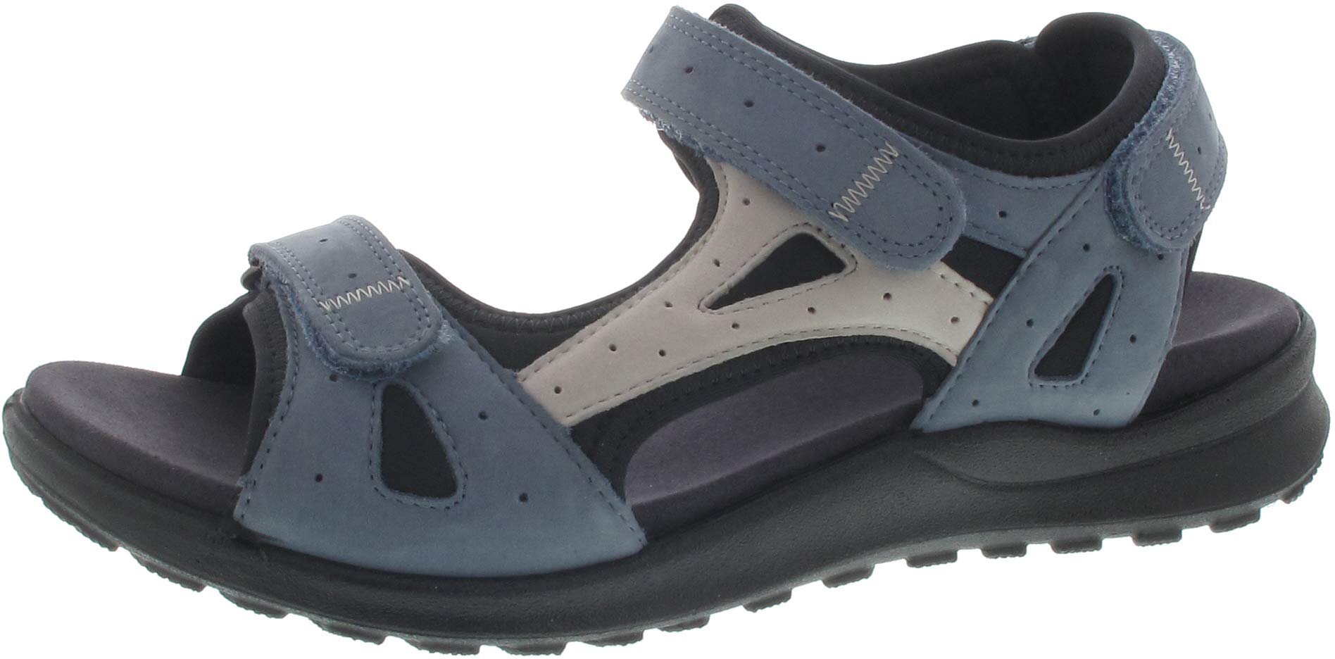 Legero Damen SIRIS Riemchensandalen, Griffin (Grau) 29, 42 EU