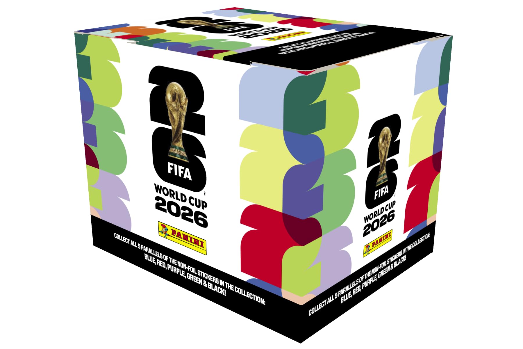 2026 Panini FIFA World Cup Sticker Collection Box – 50 Sticker Packs | Amazon Ex
