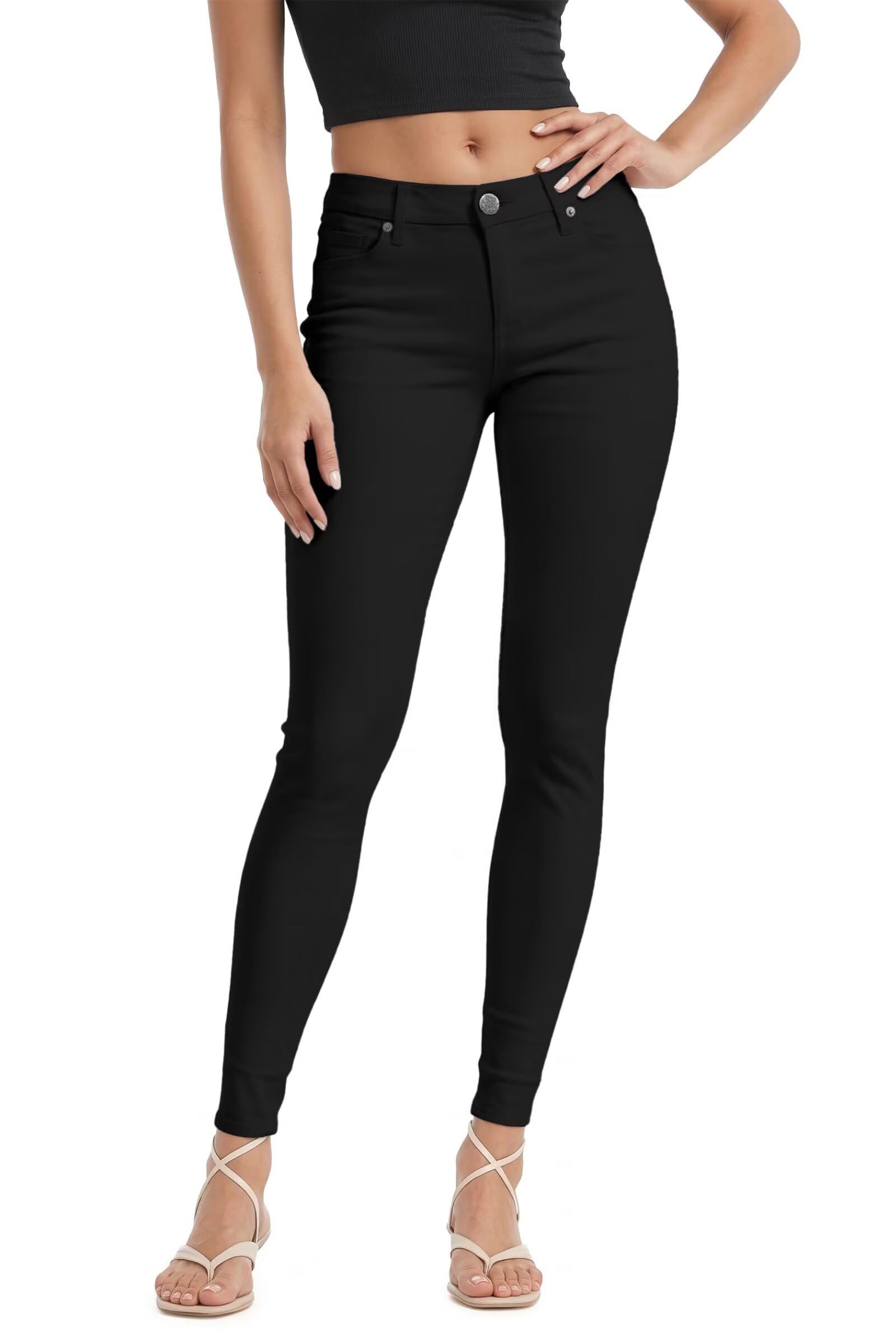 Hybrid & Company Women's Stretch Denim Jeans