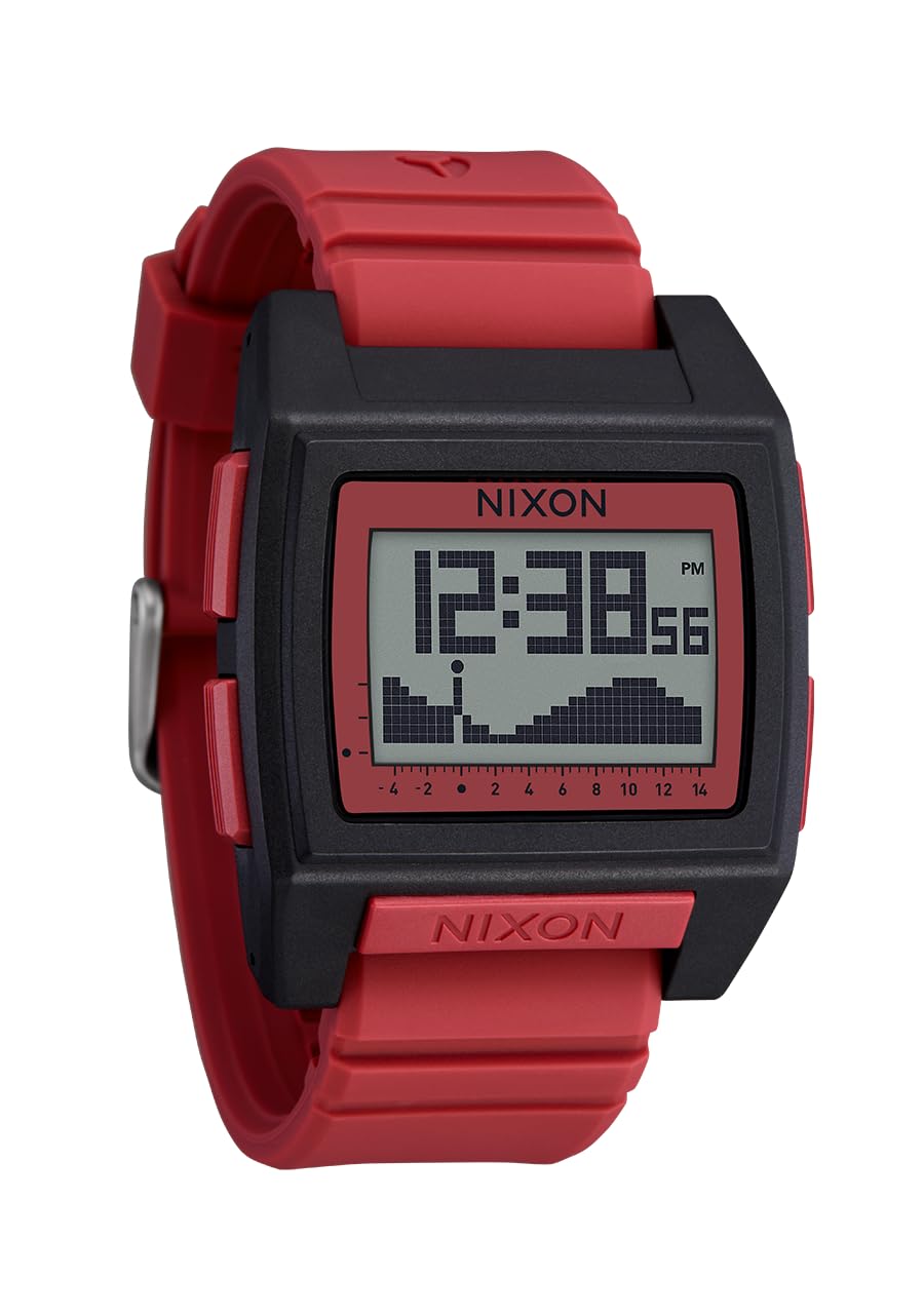 NIXON Base Tide Pro A1307-100m Water Resistant Men's Digital Watch