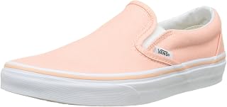 Vans Women's UA Classic Slip-On Low-Top Sneakers, Pink (Tropical Peach/True White), 3 UK 35 EU