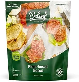 Beleaf Plant-Based Bacon, 7 Ounce - 12 per case