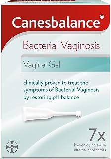 Canesbalance BV Vaginal Gel for Bacterial Vaginosis, 7-Day Treatment | 7-Day Vaginal Gel For BV Symptoms, Helps Relieve Odour, Discharge And Restores pH Balance