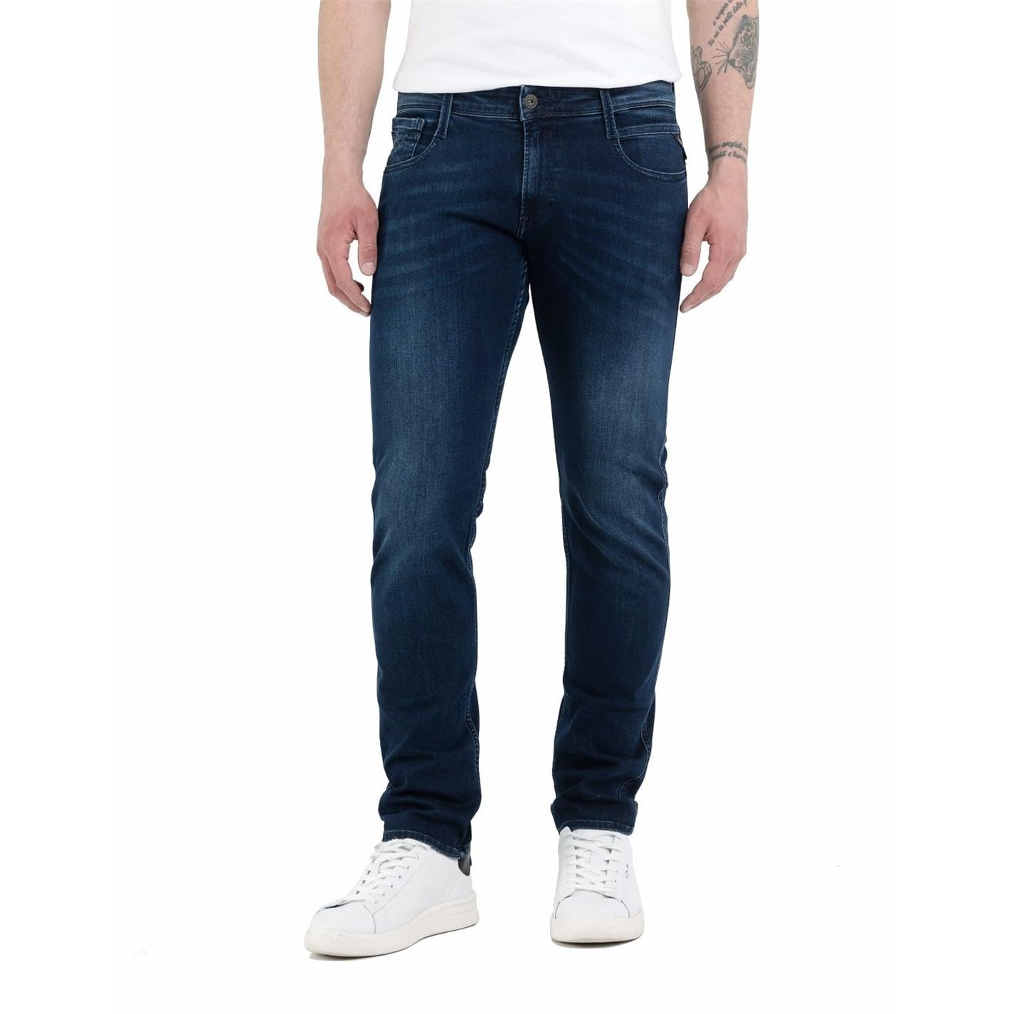 Replay Anbass Men's Power Stretch Slim Jeans