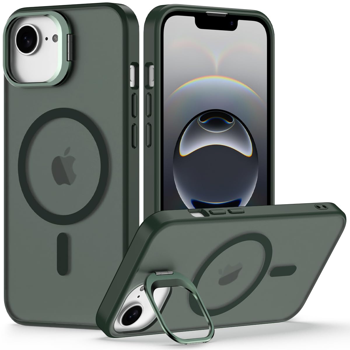 Nvollnoe for iPhone 17e Case,iPhone 16e Case Compatible with MagSafe Military Gr