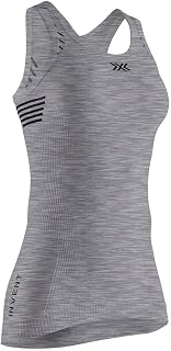 X-Bionic Invent 4.0 Women's Thermal Sleeveless Compression Top – High Performance Thermal Tank Top for Running, Skiing, Cycling, Fitness, and Winter Sports