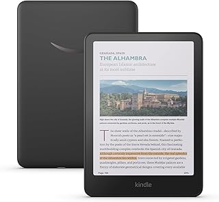 Amazon Kindle Colorsoft 16 GB (2024 model) – With color display that brings covers and content to life, now highlight in color – No Ads – Black