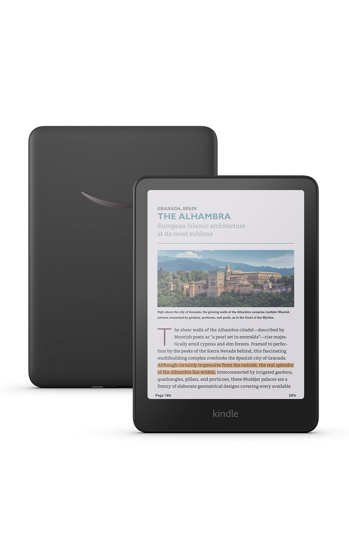 Amazon Kindle Colorsoft 16 GB (2024 model) – With color display that brings cove