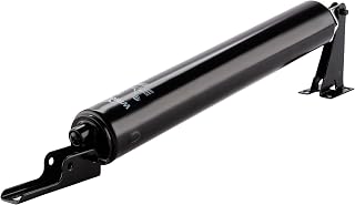 Wright Products Heavy-Duty Pneumatic Storm Door Closer – Durable, Adjustable, Quiet-Closing with Hold-Open Feature (Transitional, Black)