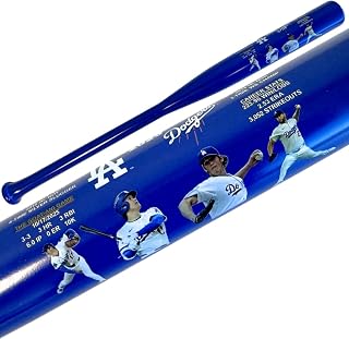 NIKCO SPORTS Shohei Ohtani Clayton Kershaw Living Legends Bat | Limited Edition of 500 | Exclusive Dodgers Collectible Fan Gift Baseball Memorabilia with Certificate of Authenticity